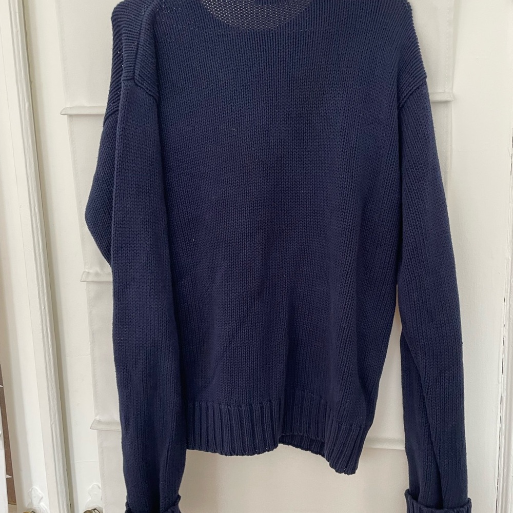 Vintage Polo by Ralph Lauren Classic American Flag Crewneck Sweater - Picture 4 of 5